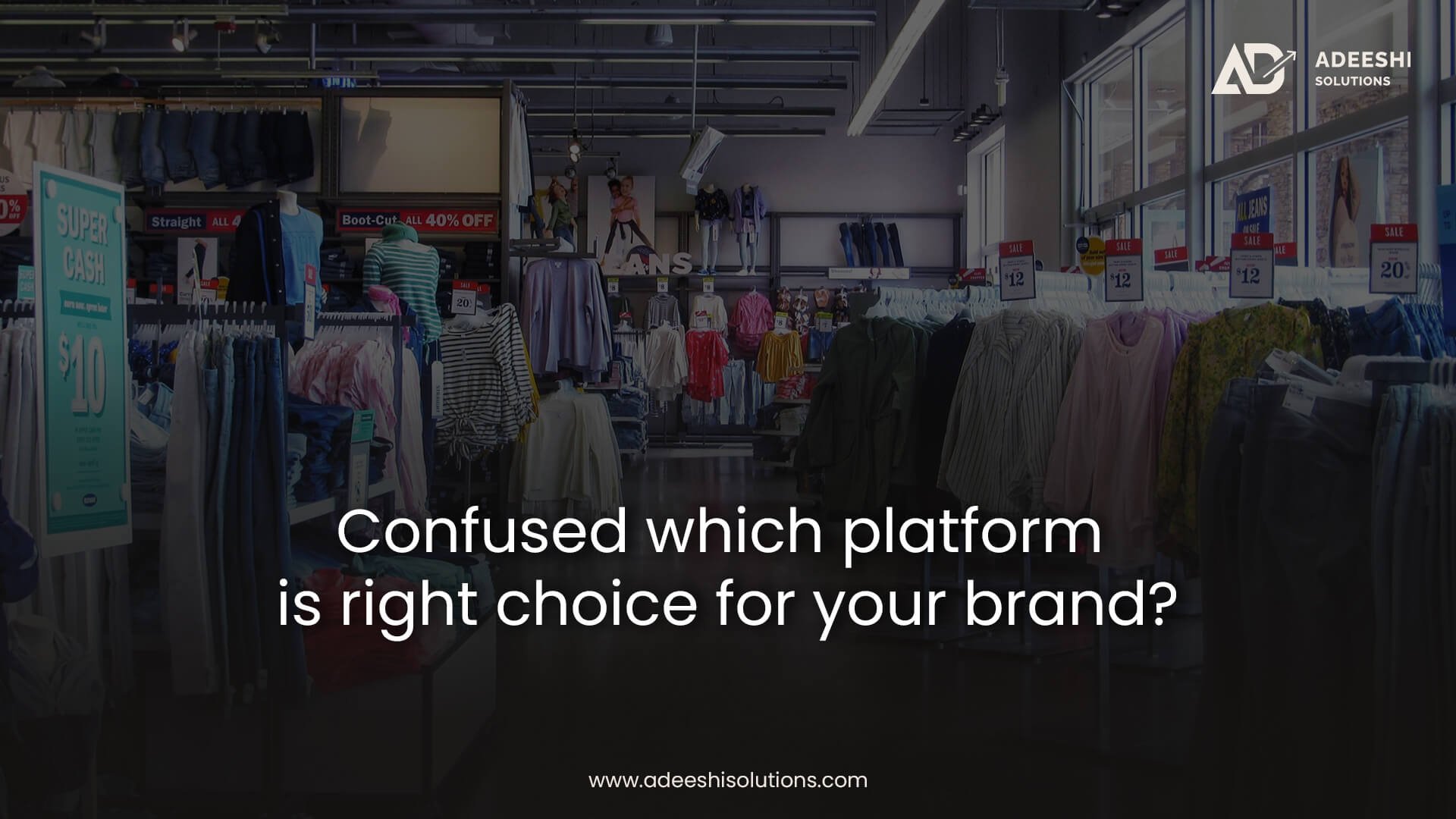 Why fashion brands choose wrong ecommerce?